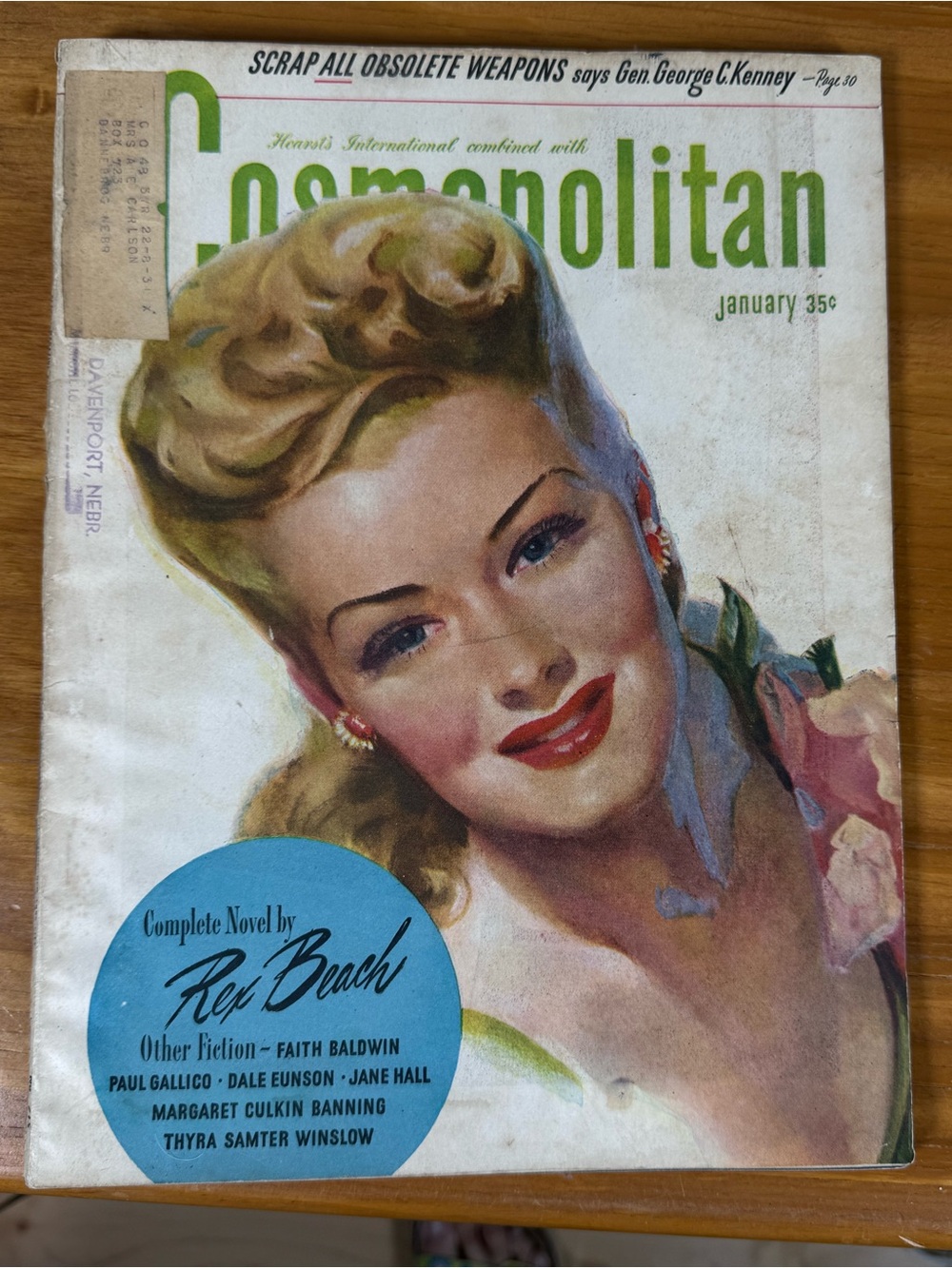 Cosmopolitan January 1946 Magazine
